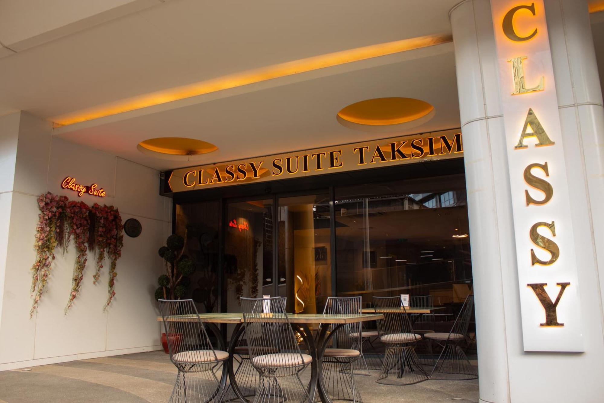 Classy Suite Taksim Istanbul Exterior foto